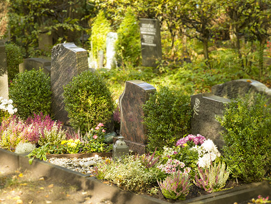 Urnenreihenstellen  &copy; H.Wächter